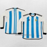 Camiseta Argentina Primera Manga Larga 2022