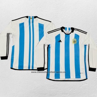 Camiseta Argentina Primera Manga Larga 2022