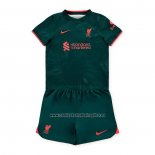 Camiseta Liverpool Tercera Nino 2022-23