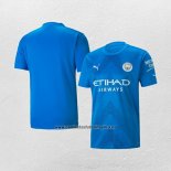 Camiseta Manchester City Portero 2022-23 Azul