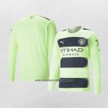 Camiseta Manchester City Tercera Manga Larga 2022-23