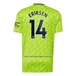 Camiseta Manchester United Jugador Eriksen Tercera 2022-23