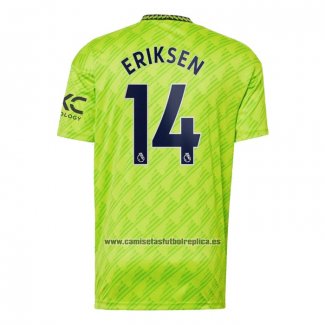 Camiseta Manchester United Jugador Eriksen Tercera 2022-23