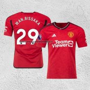 Camiseta Manchester United Jugador Wan-Bissaka Primera 2023-24