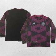 Camiseta Mexico Primera Manga Larga 2020-21