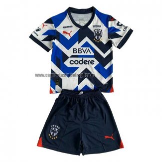 Camiseta Monterrey Tercera Nino 2023-24