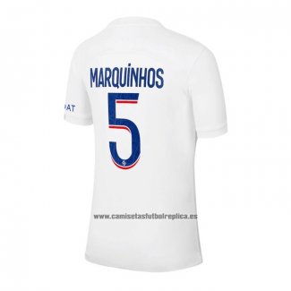 Camiseta Paris Saint-Germain Jugador Marquinhos Tercera 2022-23