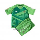 Camiseta Real Betis Portero Nino 2021-22 Verde