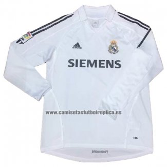 Camiseta Real Madrid Primera Manga Larga Retro 2006