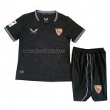 Camiseta Sevilla Portero Nino 2023-24 Negro