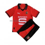 Camiseta Stade Rennais Primera Nino 2023-24