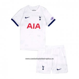 Camiseta Tottenham Hotspur Primera Nino 2023-24