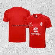 Camiseta de Entrenamiento AC Milan 2023-24 Rojo