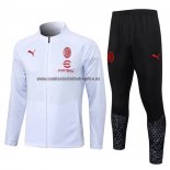 Chandal de Chaqueta del AC Milan 2023-24 Blanco