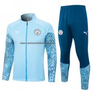 Chandal de Chaqueta del Manchester City 2023-24 Azul