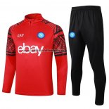 Chandal de Sudadera del Napoli 2023-24 Rojo