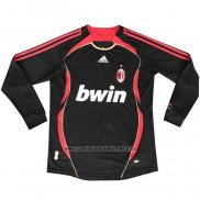 Camiseta AC Milan Tercera Manga Larga Retro 2006-2007