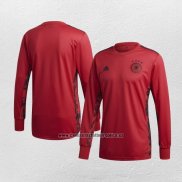 Camiseta Alemania Portero Manga Larga 2020 Rojo