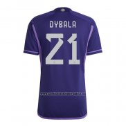 Camiseta Argentina Jugador Dybala Segunda 2022