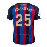 Camiseta Barcelona Jugador Aubameyang Primera 2022-23