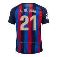 Camiseta Barcelona Jugador F.De Jong Primera 2022-23
