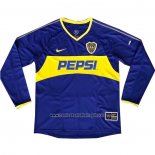 Camiseta Boca Juniors Primera Manga Larga Retro 2003-2004