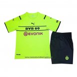 Camiseta Borussia Dortmund Cup Nino 2021-22