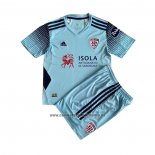 Camiseta Cagliari Calcio Tercera Nino 2021-22