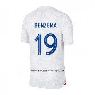 Camiseta Francia Jugador Benzema Segunda 2022