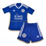 Camiseta Leicester City Primera Nino 2023-24