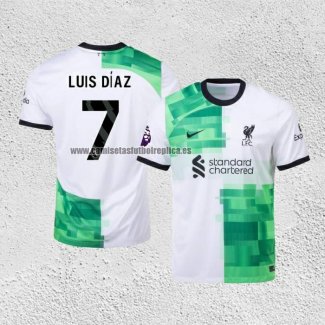 Camiseta Liverpool Jugador Luis Diaz Segunda 2023-24