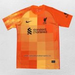 Camiseta Liverpool Portero 2021-22 Naranja