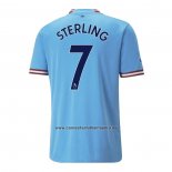 Camiseta Manchester City Jugador Sterling Primera 2022-23