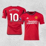 Camiseta Manchester United Jugador Rashford Primera 2023-24