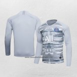 Camiseta Paris Saint-Germain Portero Manga Larga 2020-21 Gris