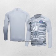 Camiseta Paris Saint-Germain Portero Manga Larga 2020-21 Gris