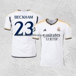 Camiseta Real Madrid Jugador Beckham Primera 2023-24