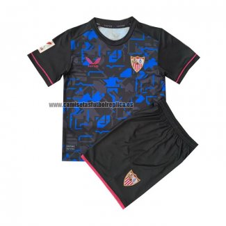 Camiseta Sevilla Tercera Nino 2023-24