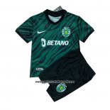 Camiseta Sporting Tercera Nino 2021-22