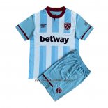 Camiseta West Ham Segunda Nino 2021-22