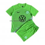 Camiseta Wolfsburg Primera Nino 2023-24