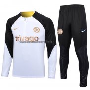 Chandal de Sudadera del Chelsea 2023-24 Blanco