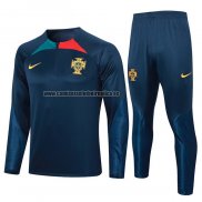 Chandal de Sudadera del Portugal 2023-24 Azul