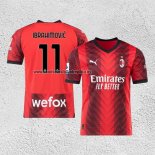 Camiseta AC Milan Jugador Ibrahimovic Primera 2023-24