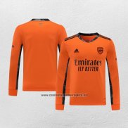 Camiseta Arsenal Portero Manga Larga 2020-21 Naranja