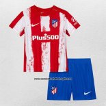 Camiseta Atletico Madrid Primera Nino 2021-22