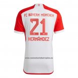 Camiseta Bayern Munich Jugador Hernandez Primera 2023-24