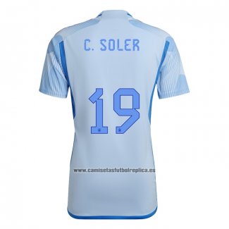 Camiseta Espana Jugador C.Soler Segunda 2022