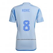 Camiseta Espana Jugador Koke Segunda 2022