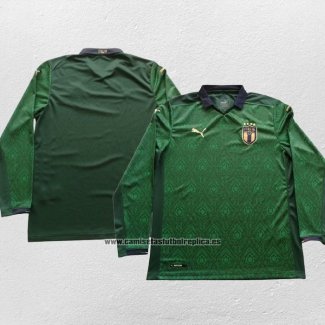 Camiseta Italia Tercera Manga Larga 2020